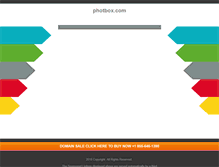 Tablet Screenshot of photbox.com